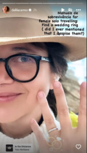 Dalila Carmo dá dica de "sobrevivência" a mulheres que viajam sozinhas