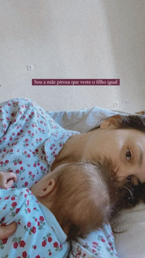 Filipa Areosa veste-se igual ao filho. "Sou a mãe pirosa"