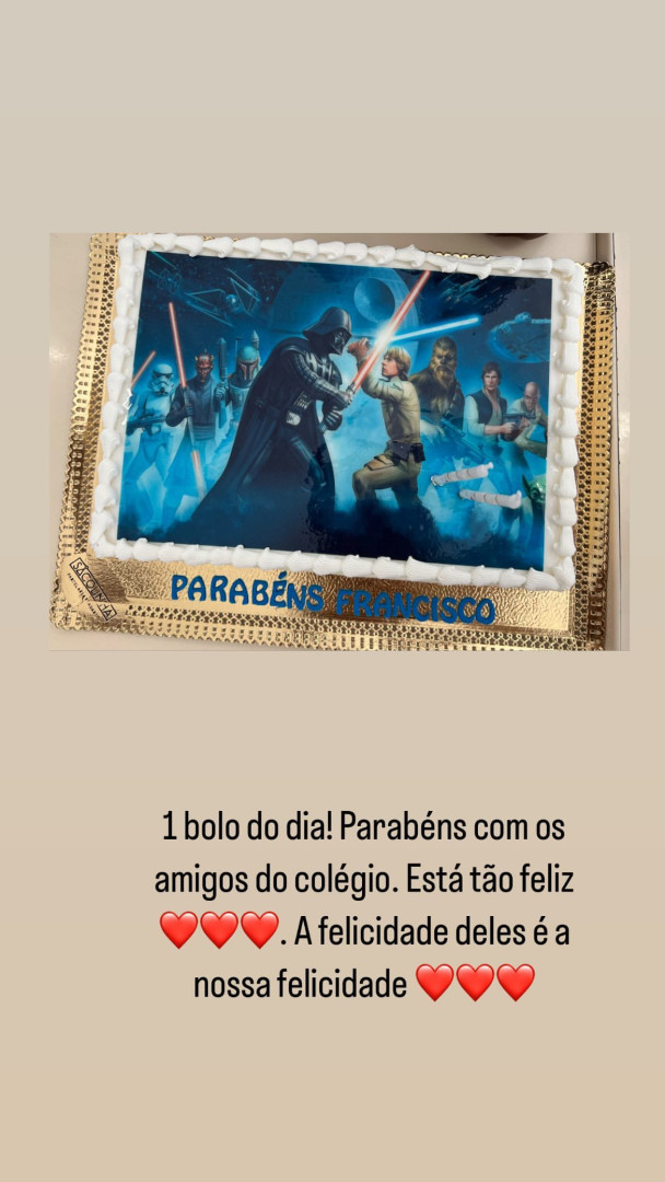 Isabel Figueira partilha imagens da festa de aniversário do filho