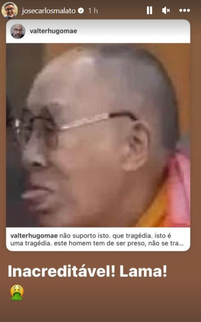 José Carlos Malato: "Inacreditável! Fora! Está senil"