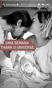 Leonor Seixas e a primeira semana da maternidade. "Que fenômeno"