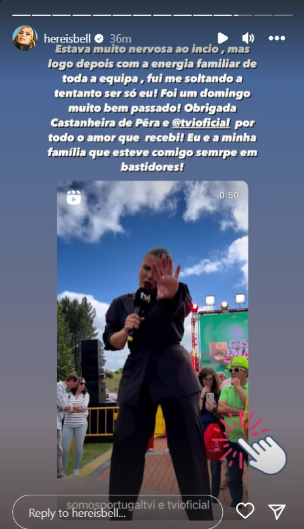 Maria Sampaio faz confissão sobre desafio na TVI: "Esta muito nervosa"