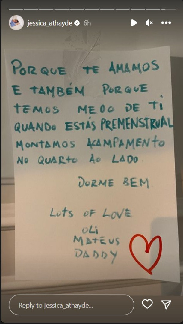 "Medo de ti". A mensagem hilariante que Diogo Amaral deixou a Athayde