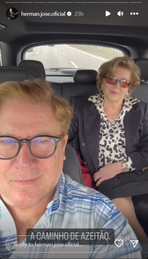 "Por que a mãe vai atrás?". A resposta (irónica) de Herman José
