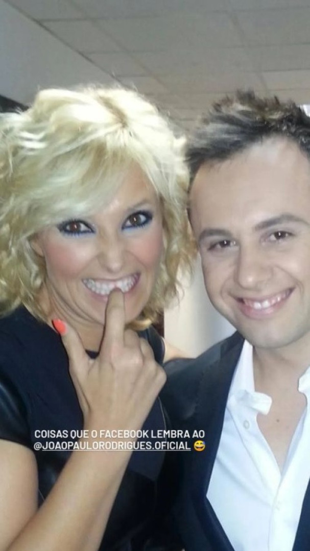 'Tesourinho'! Foto antiga junta Cristina Ferreira e João Paulo Rodrigues