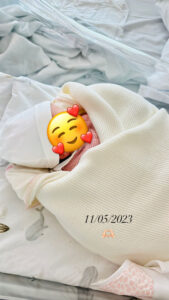 André Franco, jogador do FC Porto, dá as boas-vindas à primeira filha