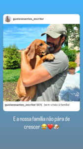 Após o bebé, família de Mafalda Rodiles e Gustavo Santos volta a aumentar