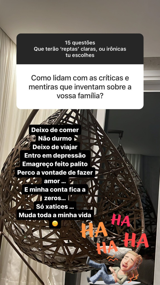"Como lidam com as críticas?". A resposta (irónica) de Katia Aveiro