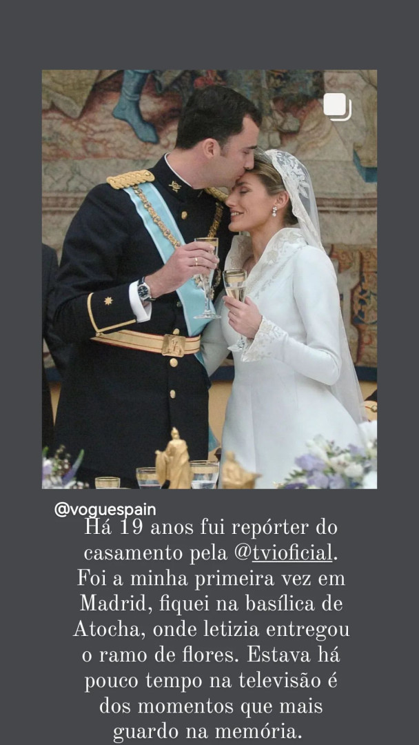 Cristina Ferreira recorda dia especial: "Fui repórter pela TVI"