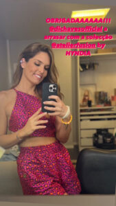 Diana Chaves rendida a look criado por Rita Pereira (já usou duas vezes)