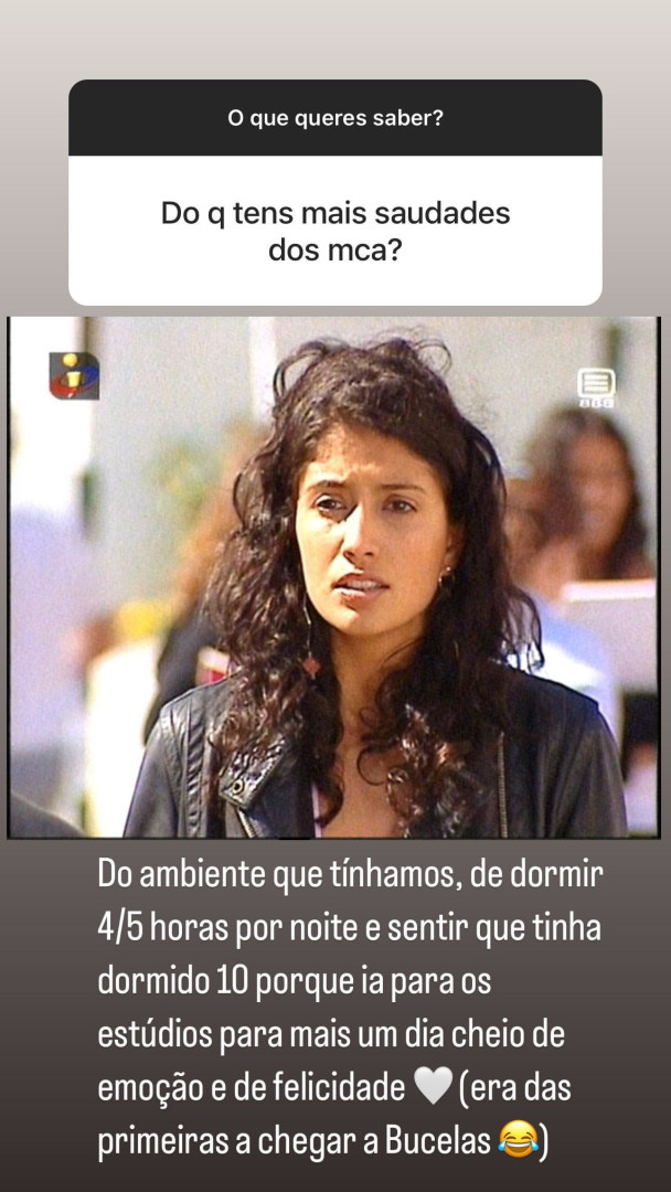 Do que sente saudades dos 'Morangos'? "Dormir 4/5 horas por noite"