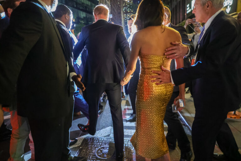 Foto da Semana: A perseguição "quase catastrófica" a Harry e Meghan