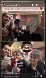 Gergina Rodríguez em tarde de diversão com os filhos. Eis as fotos