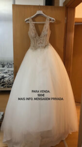 Jéssica Antunes vende vestido de noiva no Instagram