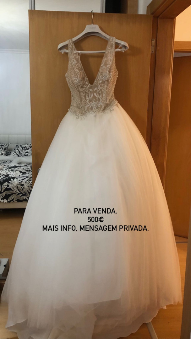 Jéssica Antunes vende vestido de noiva no Instagram