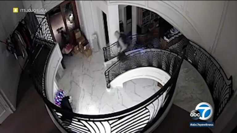 JoJo Siwa mostra imagens de assaltantes a invadirem a sua casa