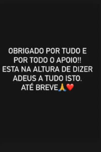 Pedro Soá com desabafo enigmático: "Na altura de dizer adeus a isto tudo"