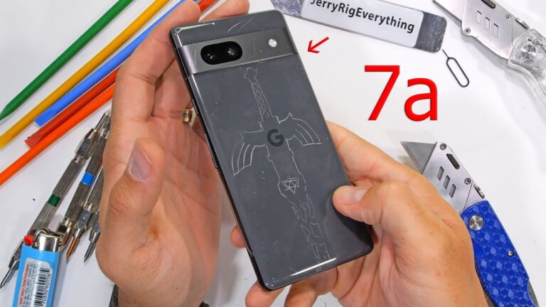 Pixel 7a é mais barato, mas será menos resistente?