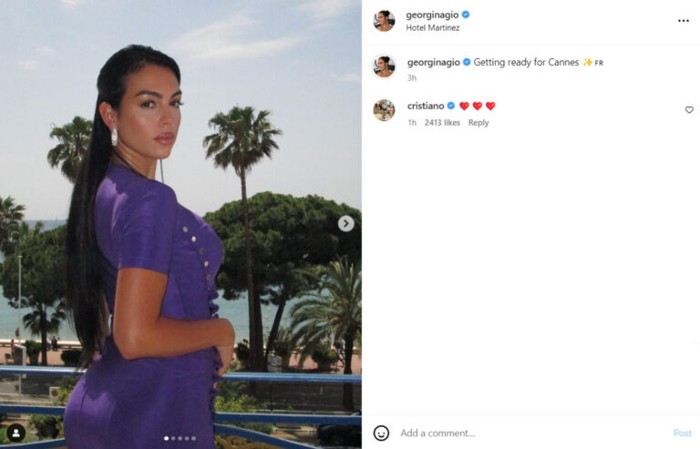 Ronaldo não resistiu a beleza de Georgina e fez uma ‘declaração’