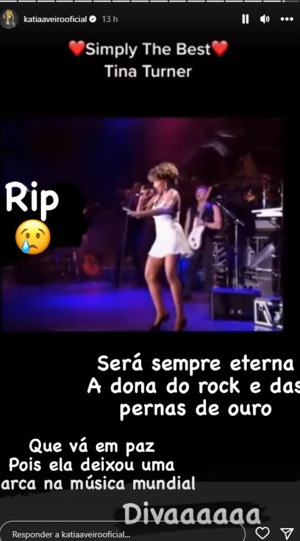 "Será sempre eterna. Deixou uma marca na música mundial"