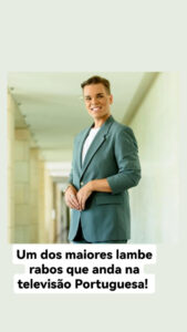 Tiago Ginga 'ataca' Zé Lopes: "Maior lambe botas da televisão portuguesa"