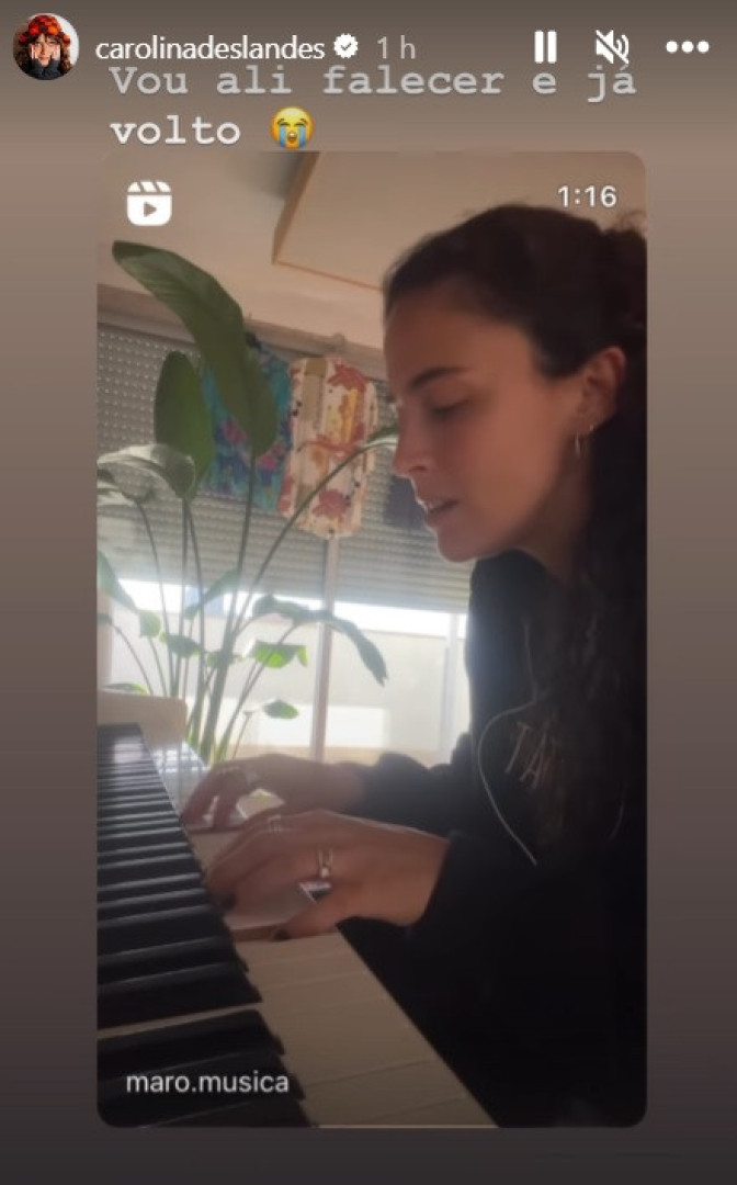 "Vou ali falecer e já volto". Deslandes rendida a interpretação de Maro