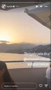 A "dica" de Katia Aveiro que Rita Pereira adorou: "Obrigada"