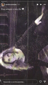 Carolina Aranda lembra a mãe que morreu: "Para sempre..."