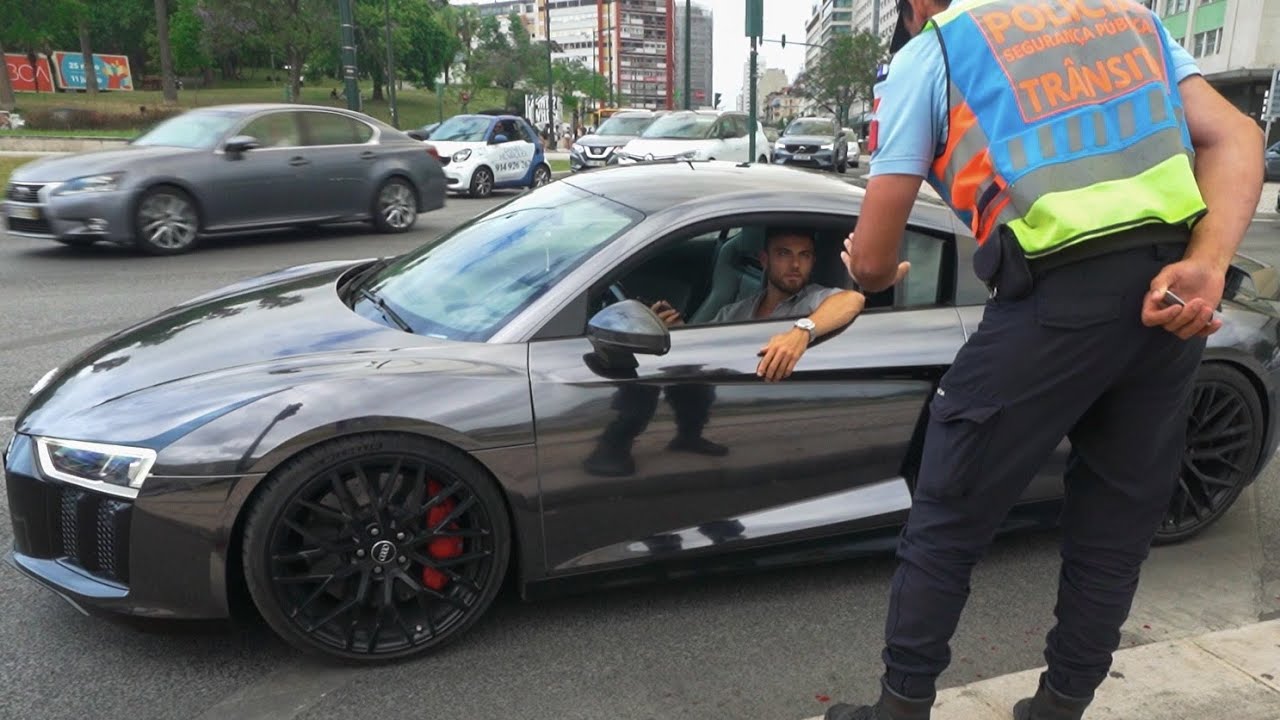 Carro do 'youtuber' Windoh volta a ser apreendido pela PSP em Lisboa