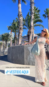 Cristina Ferreira despede-se da Madeira com vestido de verão de 124 euros