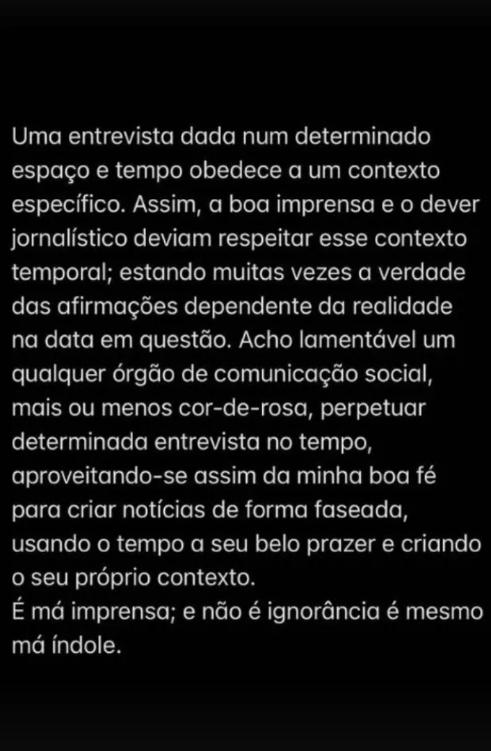 Indignado, Ruben Rua faz esclarecimento: "Acho lamentável"
