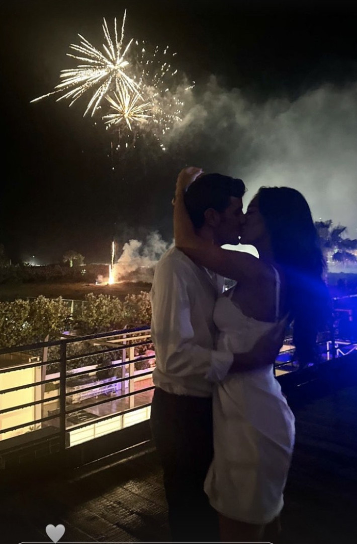 Jéssica Nogueira assume novo namorado com beijo apaixonado