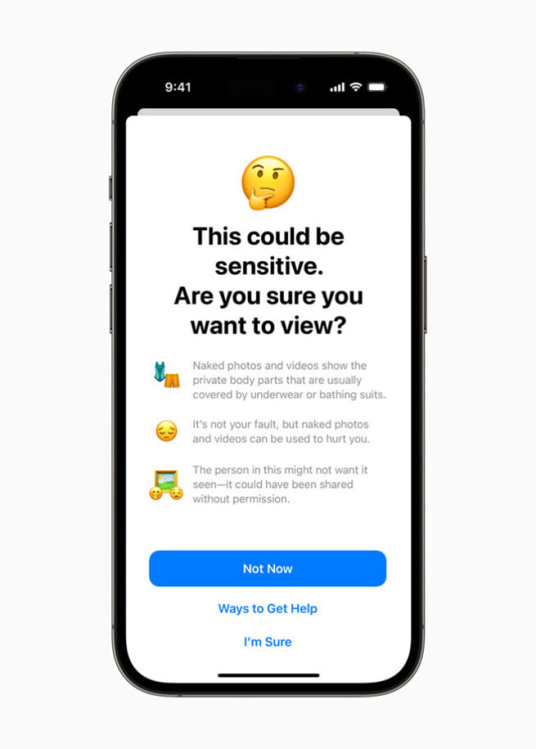 O iPhone vai ajudá-lo a evitar fotografias íntimas não solicitadas