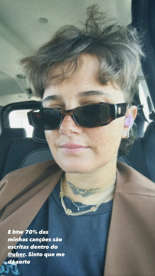 O local inusitado onde Carolina Deslandes escreve "70%" das suas canções