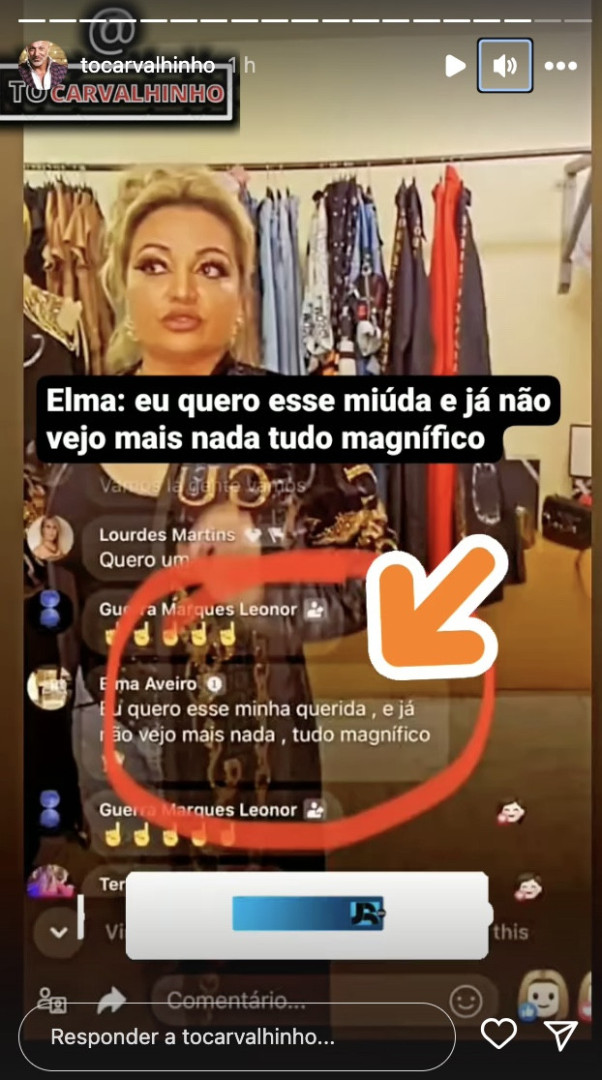 Reveladas provas de que Elma Aveiro comprou réplica a Cláudia Nayara