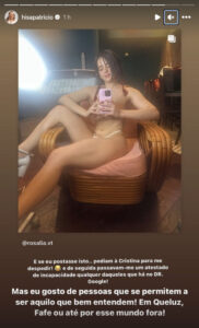 "Se eu postasse isto, pediam à Cristina Ferreira para me despedir"