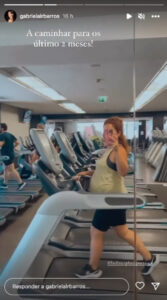 A 2 meses de ser mãe, a nova imagem da barriguinha de Gabriela Barros