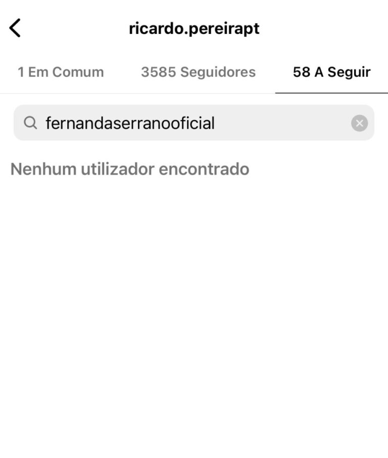 Acabou de vez? Fernanda Serrano deixa de seguir namorado no Instagram