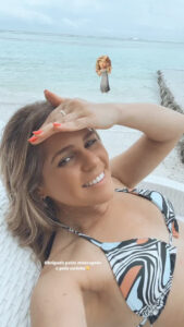 De férias, Alice Alves agradece mensagens de aniversário