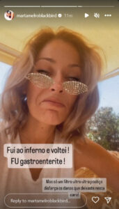 "Fui ao inferno e voltei!", diz Marta Melro após ficar doente