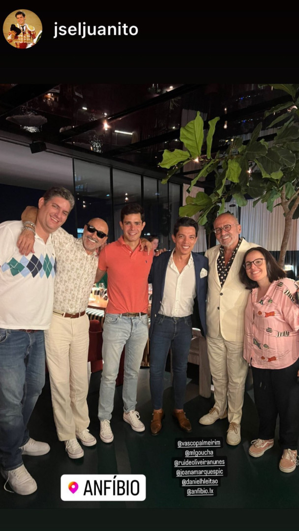 Goucha faltou à festa da TVI mas esteve perto a jantar com amigos famosos