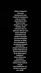 Inês Folque revela condição de saúde que a "limita absurdamente"