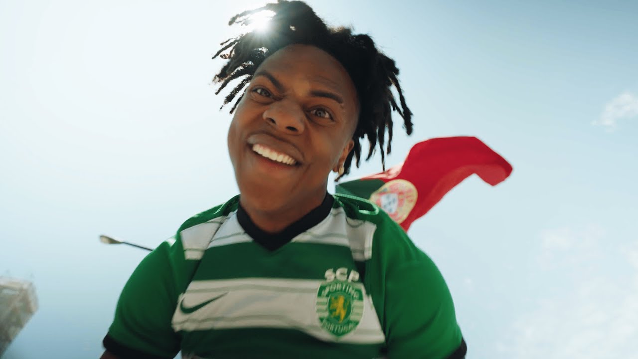 IShowSpeed lança videoclipe vestido 'à Sporting' e gravado em Lisboa