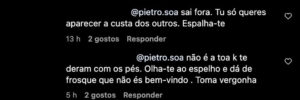 Pedro Soá elogiou Carolina Aranda... e acabou criticado