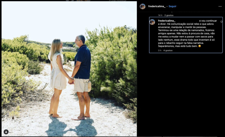 Saiu de casa Frederica Lima esclarece: "Não me estou a mudar"