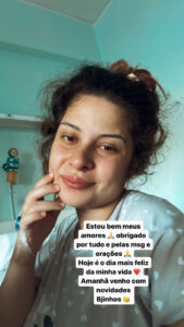 Sandrina Pratas após ser mãe: "Estou bem. O dia mais feliz da minha vida"