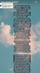 Catarina Gouveia em "choque" com vídeo de agressão a criança