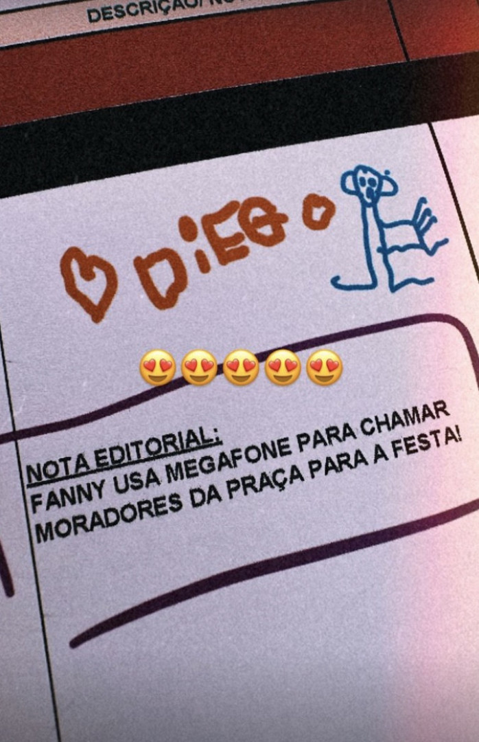 Diego deixou mensagem de força à mãe Fanny antes de início de programa