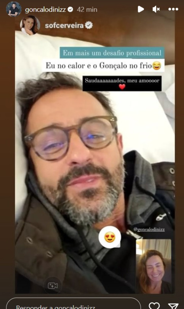 Longe de Portugal para "grande produção", Gonçalo Diniz mata saudades