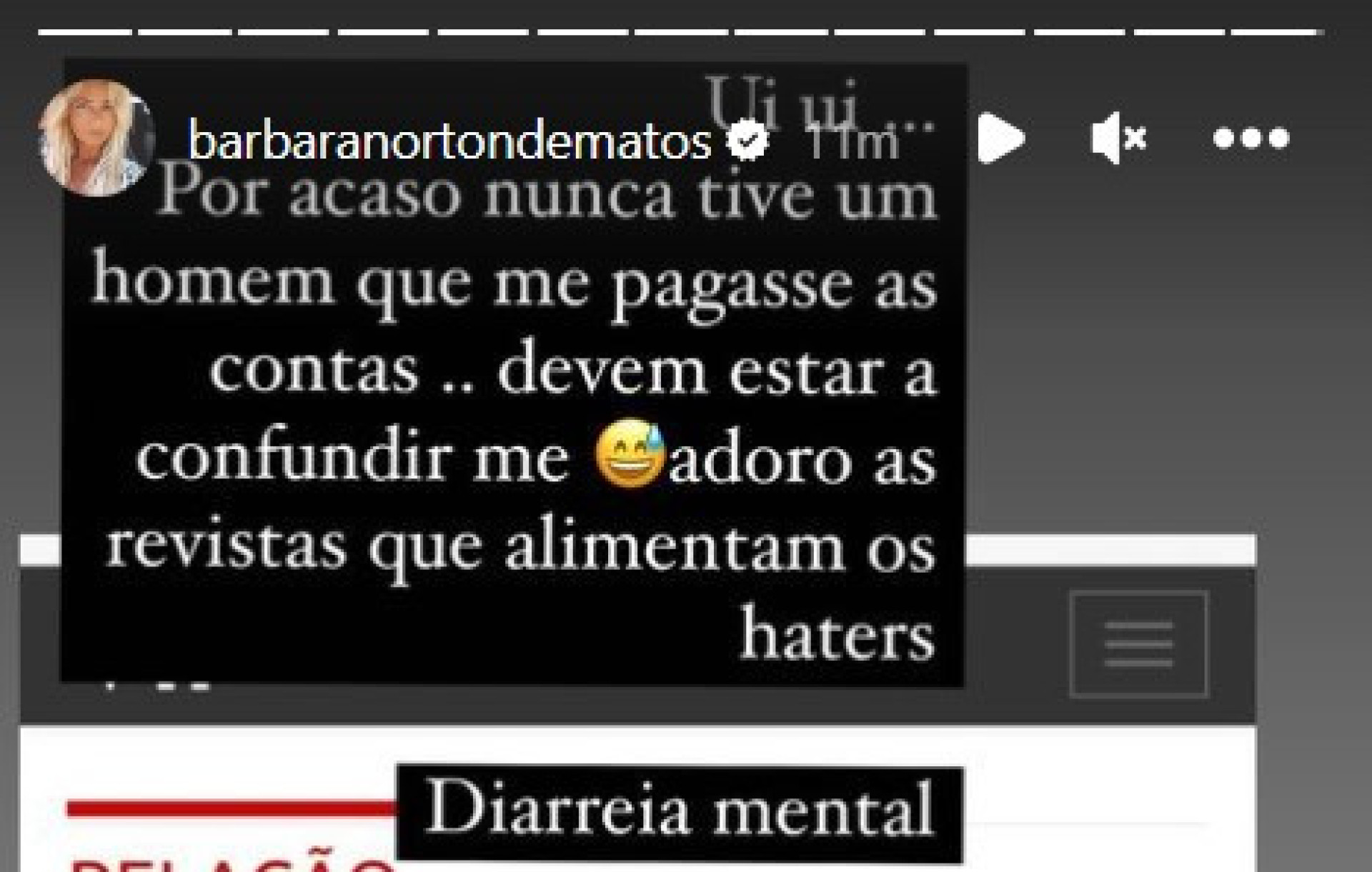Namorado "paga as contas" a Bárbara Norton de Matos? A resposta